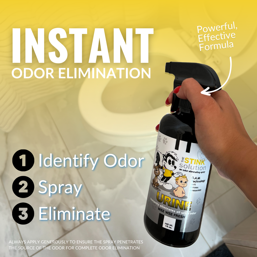 The Stink Solution - Urine Odor Eliminating Spray in Wee Wee Fresh 16 oz.