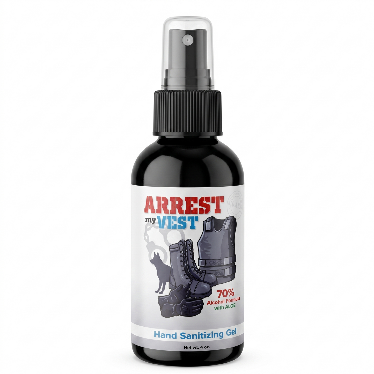4 oz arrest my vest hand sanitizer