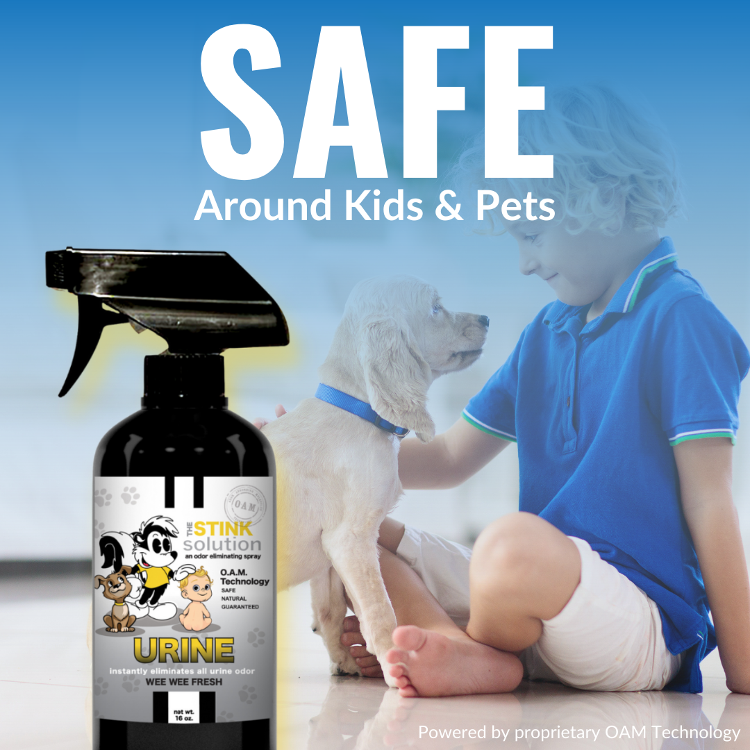 The Stink Solution - Urine Odor Eliminating Spray in Wee Wee Fresh 16 oz.