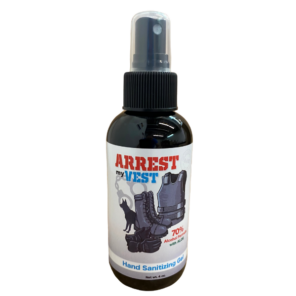 Antibacterial Hand Sanitizer Gel Spray 4 oz. To Go Size