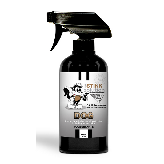 The Stink Solution - Dog Odor Eliminating Spray in Pomegranate 16 oz.