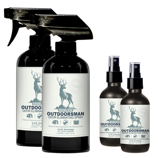 Buy 2 Get 2 FREE - Odorless Outdoorsman Odor Eliminating Spray