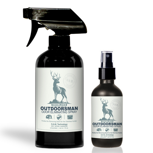 Odorless Outdoorsman 16 oz and 4 oz Bundle Unscented Odor Eliminator