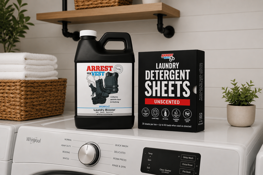 laundry booster for work clothes, remove set in odor from uniforms, odor eliminator for laundry, deep clean uniform smell