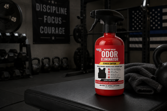 workout deodorizing spray