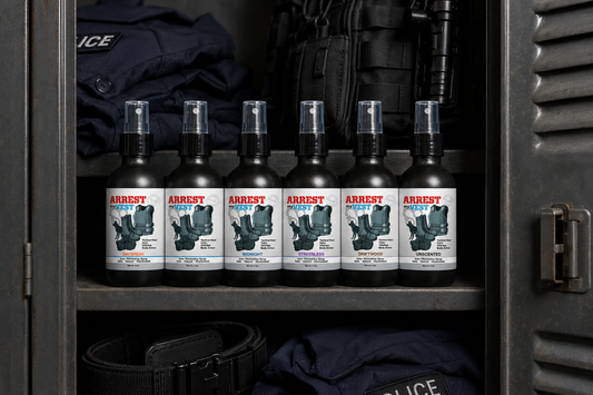 tactical gear odor eliminator scents, body armor spray fragrances, best smelling gear odor eliminator, which Arrest My Vest scent to pick