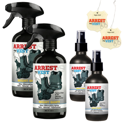 Buy 2 Get 4 FREE - (2) 16 oz Sprays, (2) 4 oz Sprays, + 2 Air Fresheners