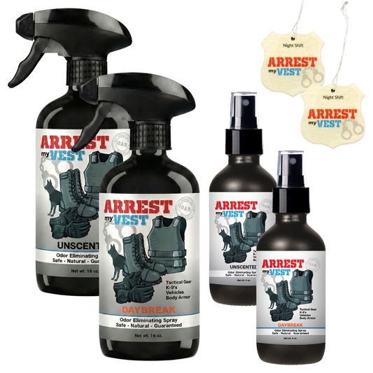Buy 2 Get 4 FREE - (2) 16 oz Sprays, (2) 4 oz Sprays, + 2 Air Fresheners