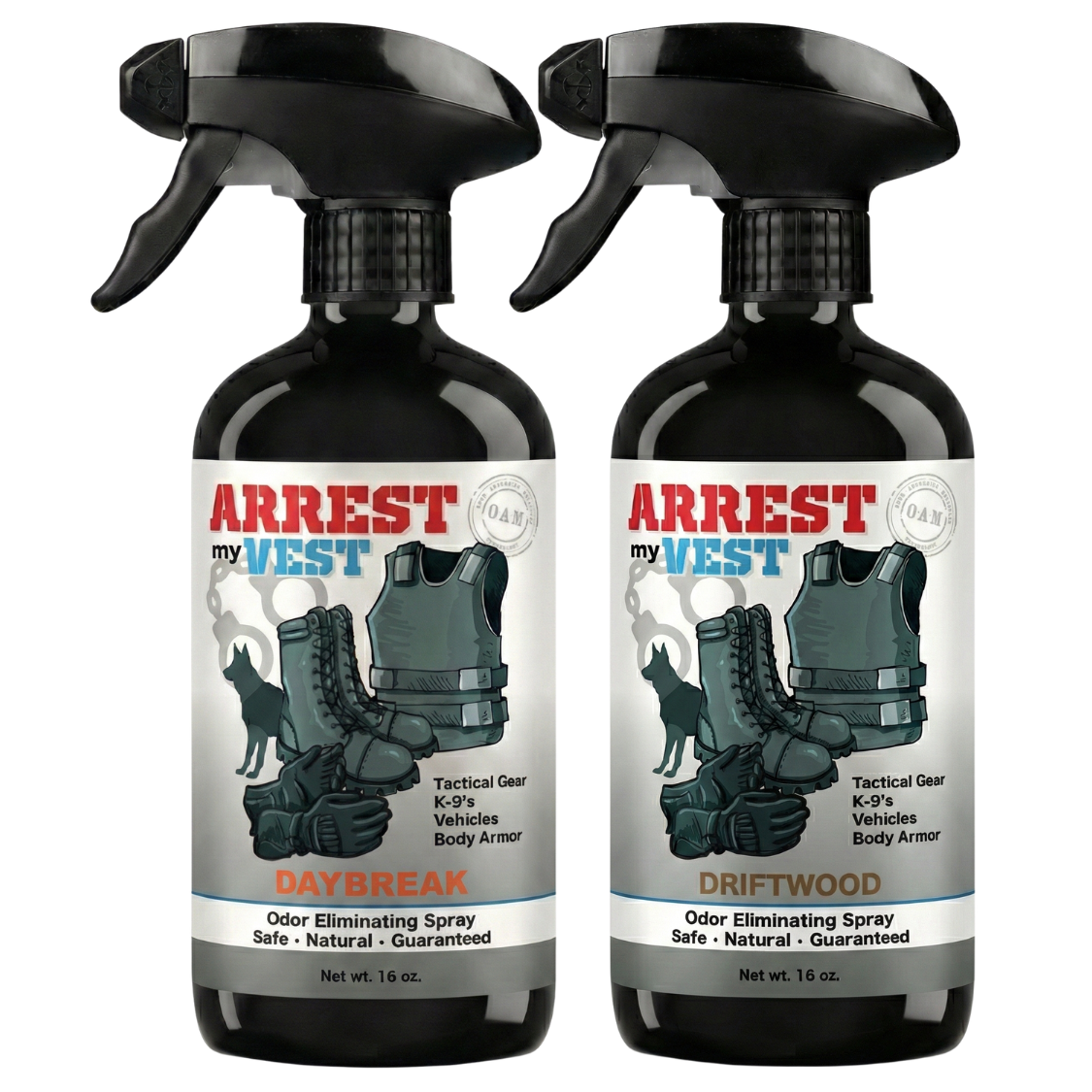 Double Pack - Create Your Own 16 oz. Sprays | Odor Eliminating Spray