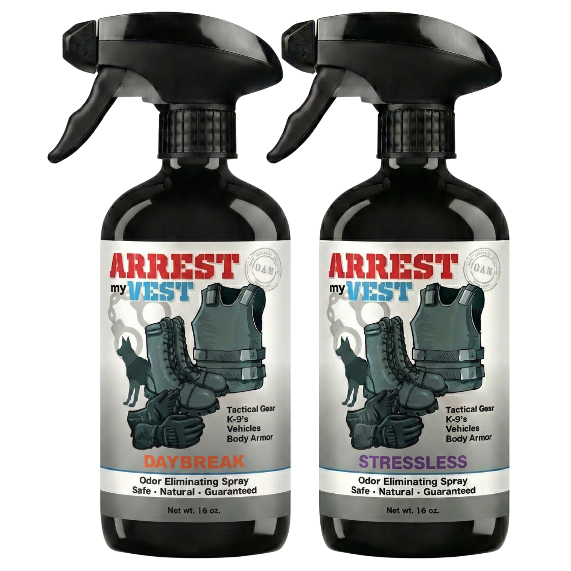 Double Pack - Create Your Own 16 oz. Sprays | Odor Eliminating Spray