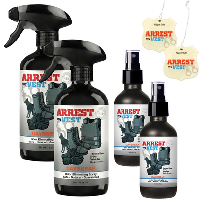 Buy 2 Get 4 FREE - (2) 16 oz Sprays, (2) 4 oz Sprays, + 2 Air Fresheners