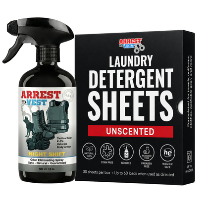 NEW Wash and Wear Kit (Laundry Sheets + 16 oz Spray)