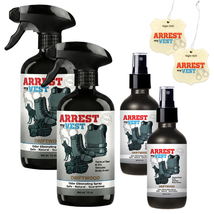 Buy 2 Get 4 FREE - (2) 16 oz Sprays, (2) 4 oz Sprays, + 2 Air Fresheners