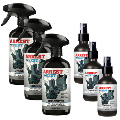 Buy 3 Get 3 FREE - Three 16 oz Sprays + Three 4 oz Sprays Create Your Own Bundle | Odor Eliminating Spray