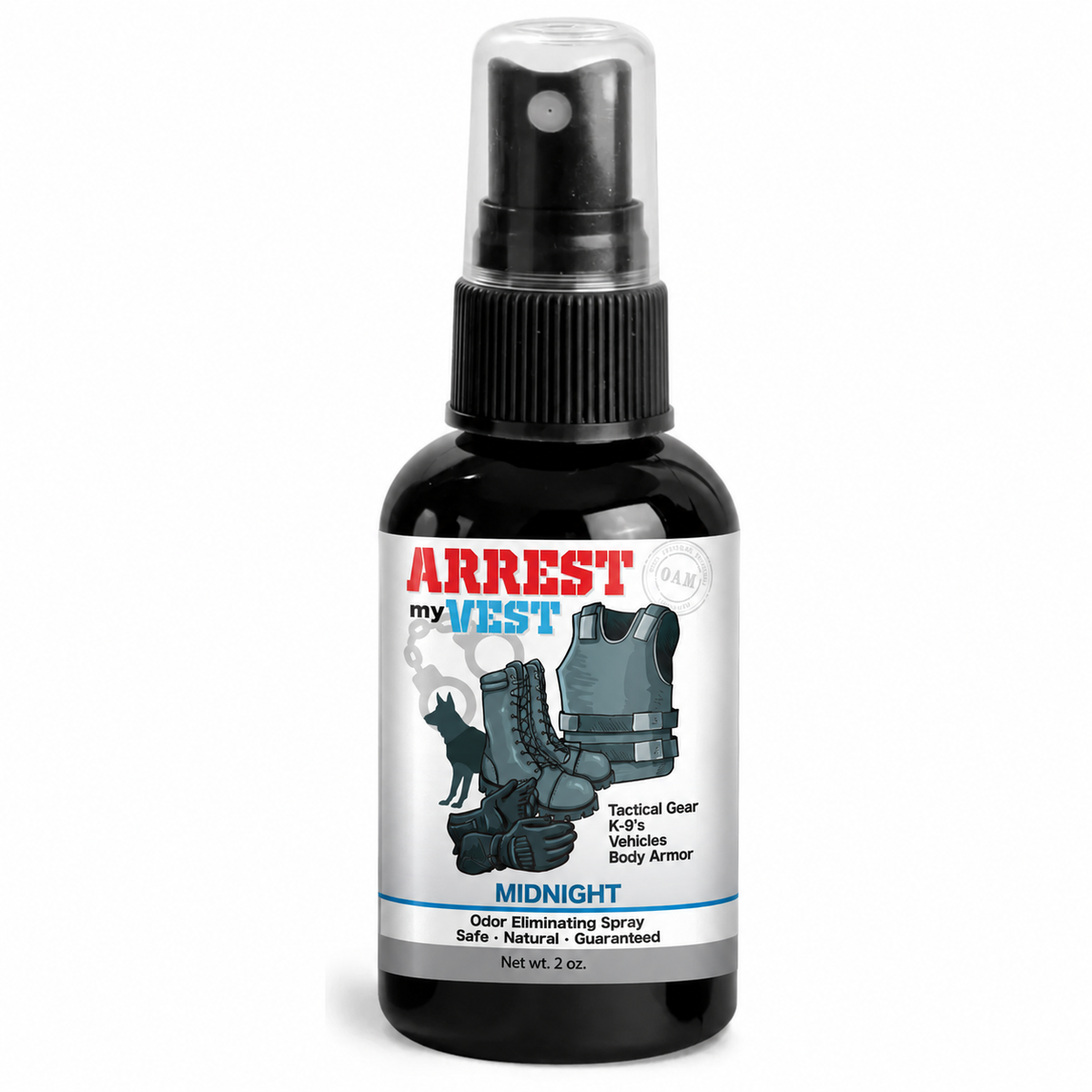 2 oz Sample Odor Eliminating Spray in Midnight