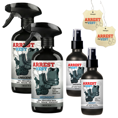Buy 2 Get 4 FREE - (2) 16 oz Sprays, (2) 4 oz Sprays, + 2 Air Fresheners