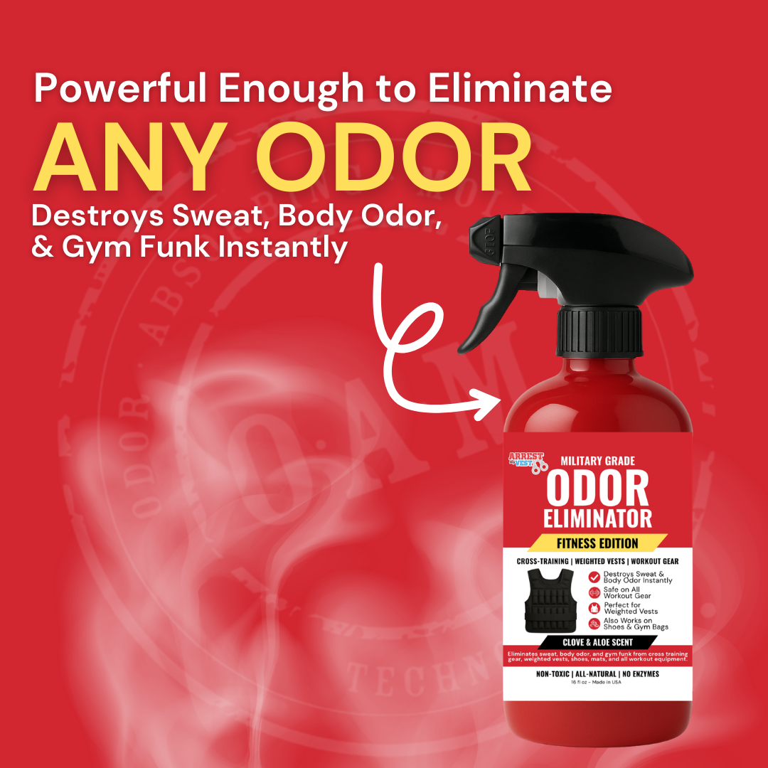 Double Pack - Original Arrest My Vest 16 oz + NEW Fitness Edition 16 oz | Odor Eliminating Spray