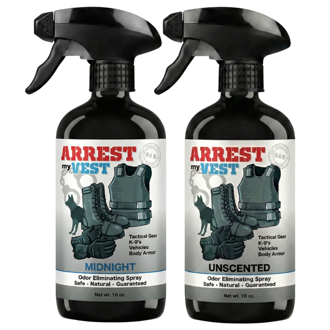 Double Pack - Create Your Own 16 oz. Sprays | Odor Eliminating Spray