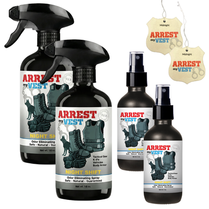 Buy 2 Get 4 FREE - (2) 16 oz Sprays, (2) 4 oz Sprays, + 2 Air Fresheners