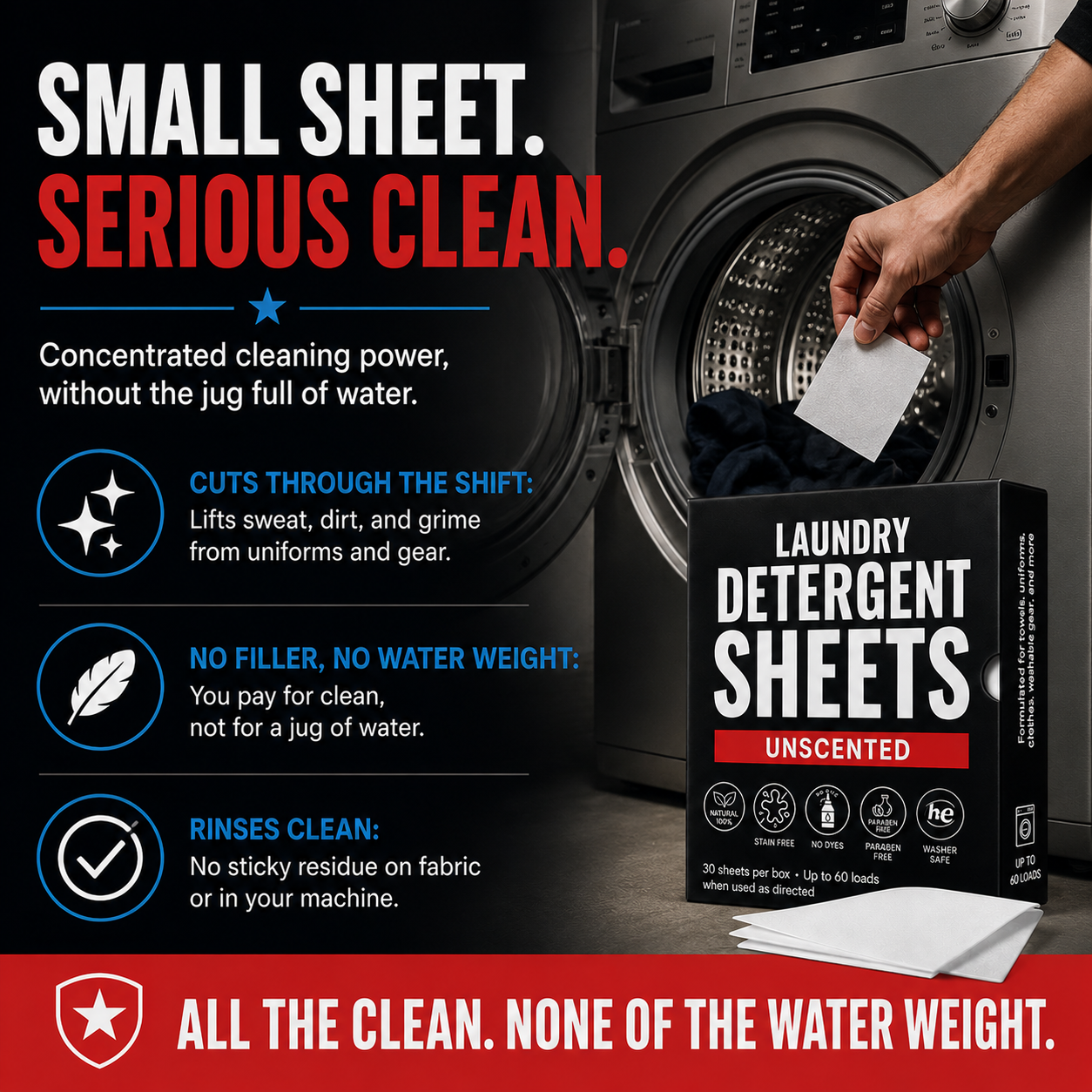 NEW Laundry Starter Kit (Laundry Sheets + Laundry Booster)