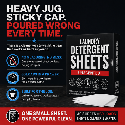 NEW Laundry Starter Kit (Laundry Sheets + Laundry Booster)