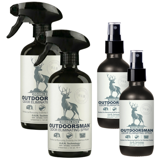 Buy 2 Get 2 FREE - Odorless Outdoorsman Odor Eliminating Spray