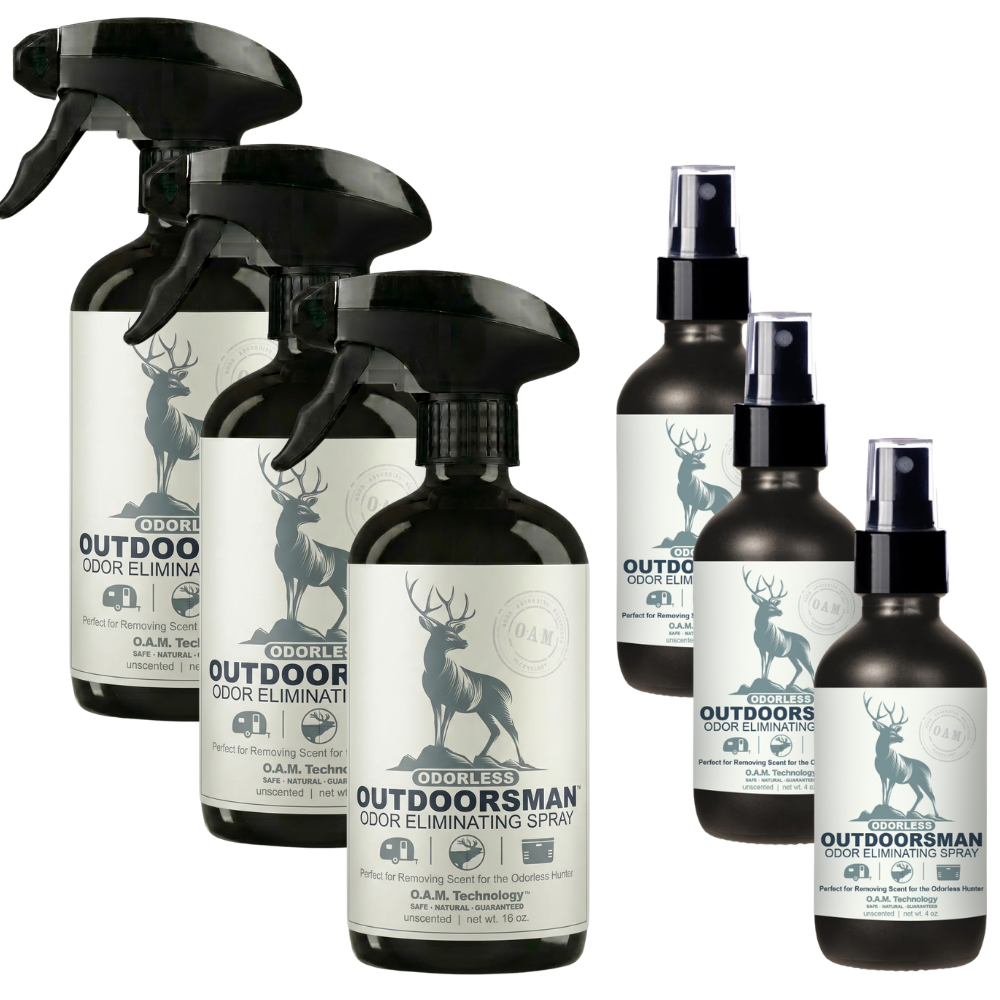 Buy 3 Get 3 FREE - Odorless Outdoorsman Odor Eliminating Spray