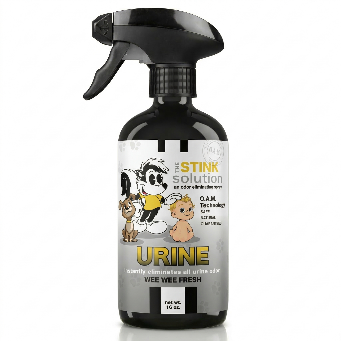 The Stink Solution - Urine Odor Eliminating Spray in Wee Wee Fresh 16 oz.