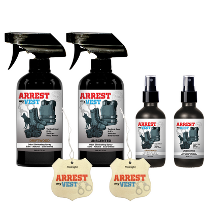 Buy 2 Get 4 FREE - (2) 16 oz Sprays, (2) 4 oz Sprays, + 2 Air Fresheners