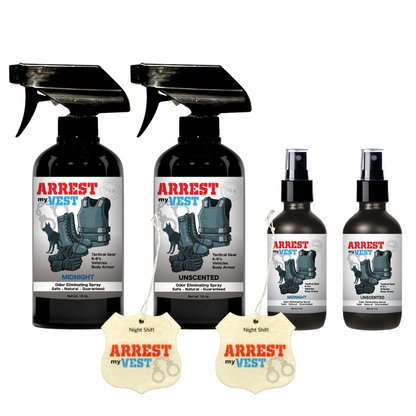 Buy 2 Get 4 FREE - (2) 16 oz Sprays, (2) 4 oz Sprays, + 2 Air Fresheners