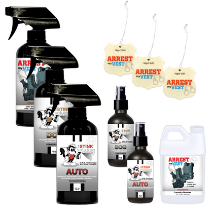 Buy 3 Get 2 Minis (16 oz + 4 oz Dog, 16 oz + 4 oz Auto Coconut Mango), 1 Laundry Booster, & 3 Air Fresheners FREE | Summer Promotion