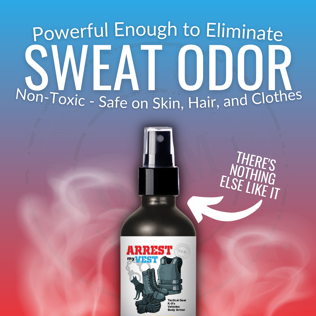 4 oz. Sampler Set: All 5 Arrest My Vest Fragrances + Unscented | Odor Eliminating Spray