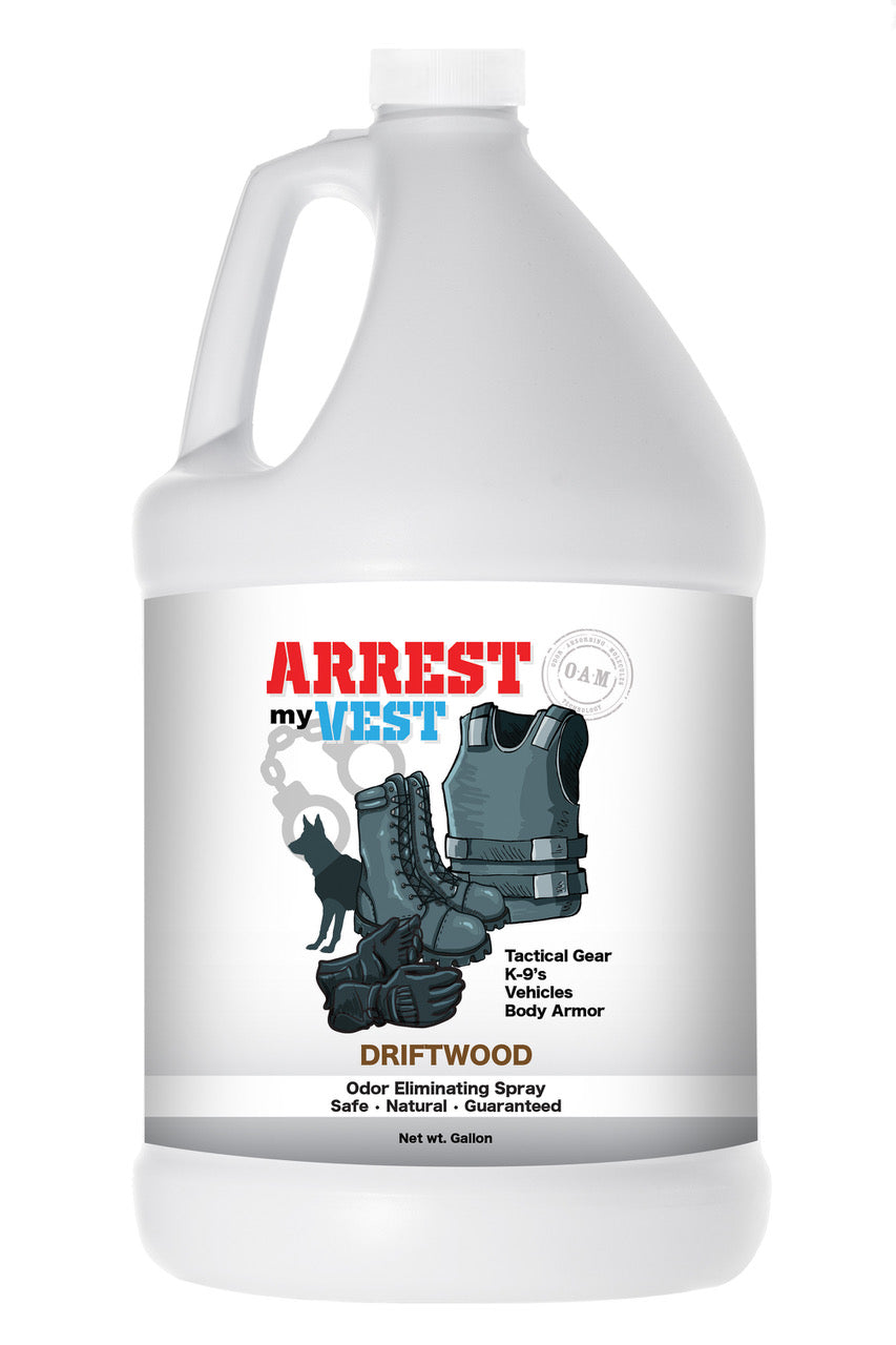 Arrest My Vest Gallon Driftwood Odor Eliminating Spray