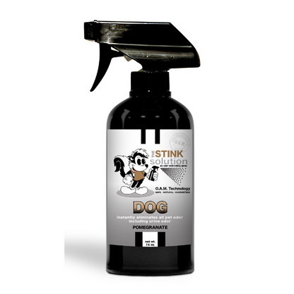 The Stink Solution - Dog Odor Eliminating Spray in Pomegranate 16 oz.