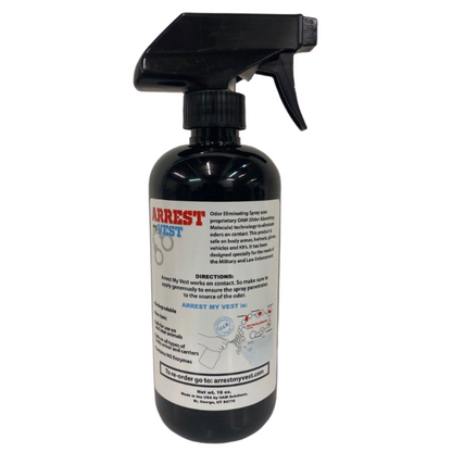 Buy 3 Get Sample Bundle FREE - Midnight (16 oz), Daybreak (16 oz), Stressless (16 oz), Driftwood (4 oz), + Unscented Mini Laundry Booster Natural Odor Eliminating Spray for Law Enforcement, Police Officers, & First Responders. Removes sweat and other foul odors from bulletproof vest, tactical gear, duty belts, boots, and more. Safe, non-toxic, enzyme-free formula.